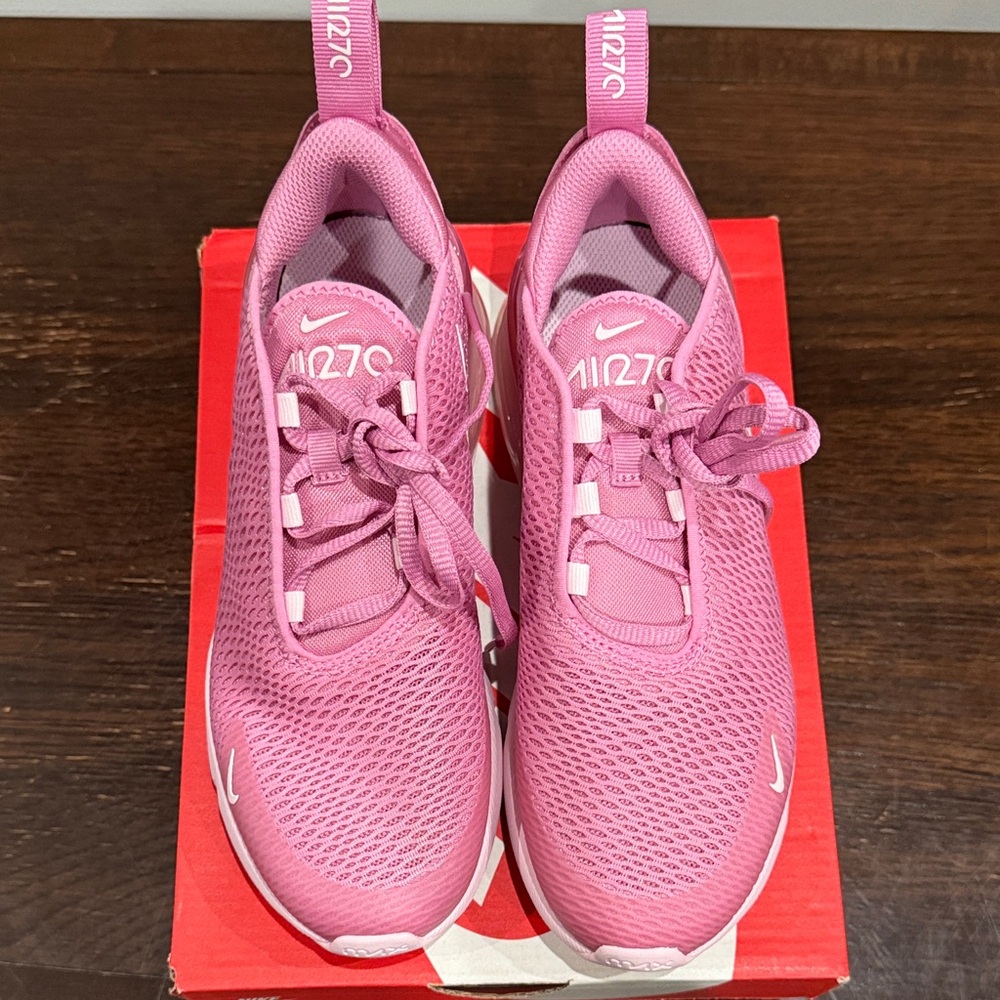 Nike Girls' Pink Mesh Athletic Sneakers